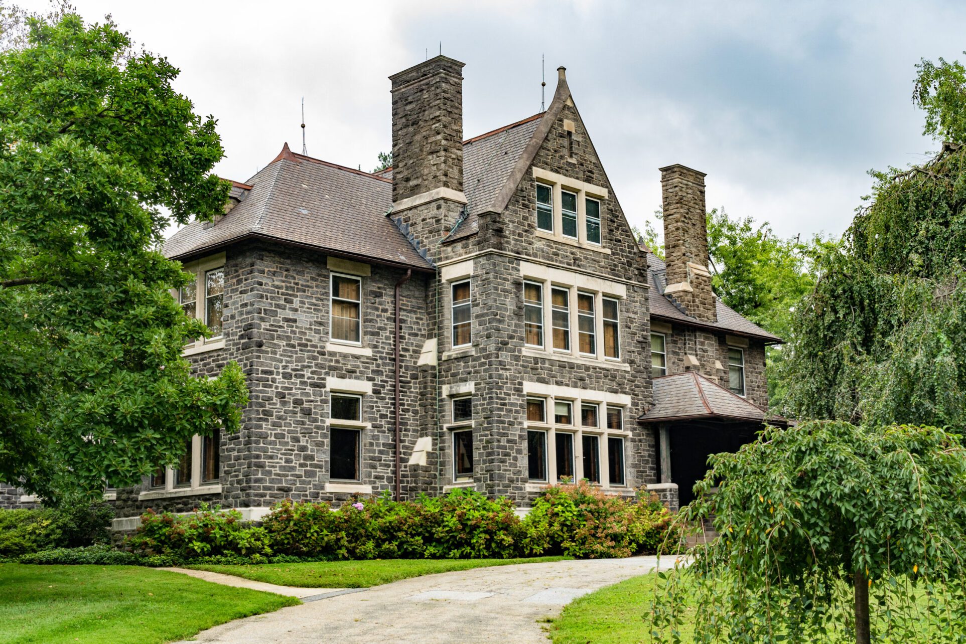 Coatesville,,Pa,-,Sept.,2,,2020:,Graystone,Mansion,Is,The